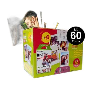 Imagem de Filme Instax Mini 60 Fotos  + Rápida 312,91