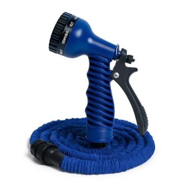 Imagem de Mangueira Expansível 22,5 Retrátil Flexível Esguicho 7 Jatos