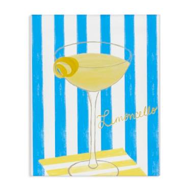 Imagem de Stupell Industries Arte de parede em tela Limoncello Citrus Drink por EMILY NAVAS, 76 x 61 cm