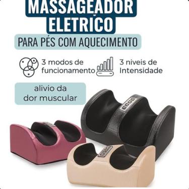 Imagem de Shiatsu Massageador Pés Shiafoot Com Aquecimento Profissional - FAZA