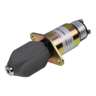 Imagem de HOLDWELL Solenoide de desligamento de parada de combustível 12V DC SA-4259-12 1751-12A6U1B1S5A 31-0202 compatível com kit Kubota 3A série 70 e 82 MM