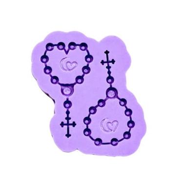 Imagem de F1625 molde de silicone mini terço confeitaria biscuit - confeitaria d