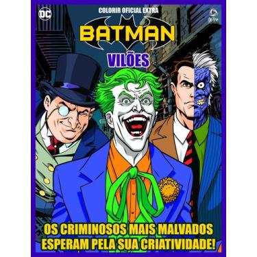 Imagem de Livro - Vilões DC Comics - Colorir oficial - Extra