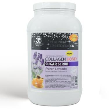 Imagem de SPA REDI Esfoliante de açúcar - esfoliante, hidratante, hidratante e nutritivo, brilho, polimento, pele suave e fresca - esfoliante corporal, lavanda francesa - 3,628 g