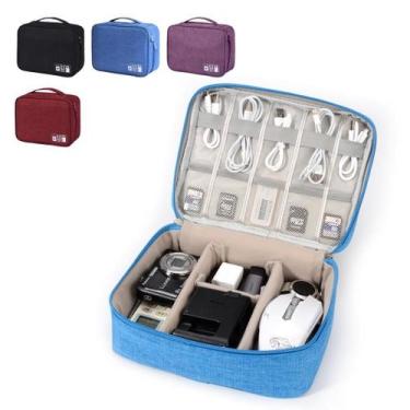 Imagem de Bolsa de Armazenamento Portátil Organizador - SHOP ALTERNATIVO, Azul
