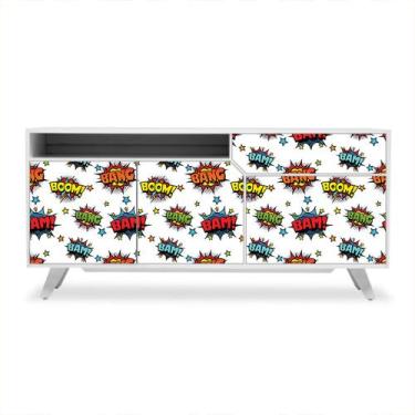 Imagem de Adesivo de Revestimento Móveis - Quadrinhos - Gibi - Comics - 100rev -