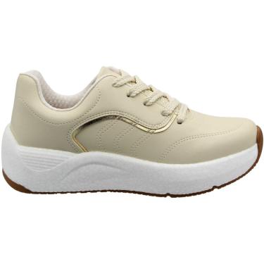 Imagem de Tênis Casual Beira Rio Acolchoado Solado Elevado Napa Turim Feminino