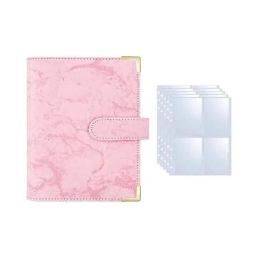 Imagem de Álbum De Coleção De Cartões Kpop Fotocards A5 Em Couro PU Com 200 Slot