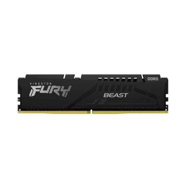 Imagem de Memoria Kingston Fury Beast 16GB DDR5 5600MHz CL40 UDIMM Preto