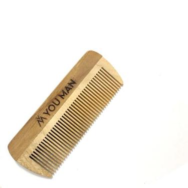 Imagem de Pente de bolso  produto artesanal  You Man  9cm x 3,5cm - YOU MAN GROO