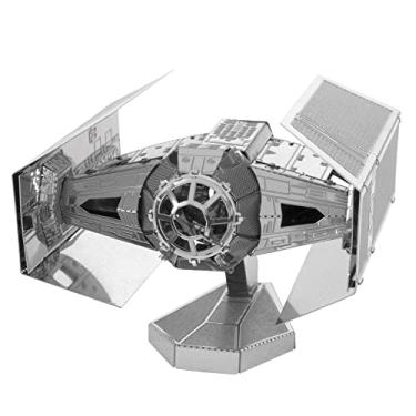 Imagem de Mini Réplica de Montar Star Wars Tie Fighter Metal Earth Prata