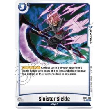 Imagem de Carta Dragon Ball TCG - Sinister Sickle (Awakened Pulse) - Rara