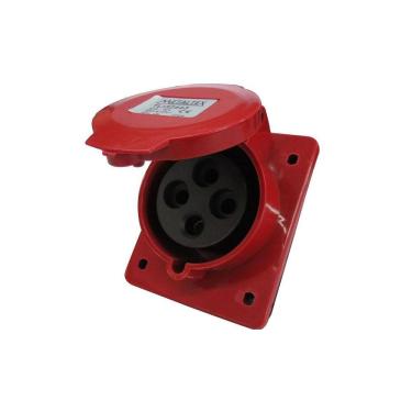 Imagem de Tomada De Embutir Inclinada 32A 380-415V 3P+E - Metaltex