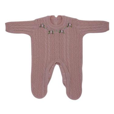 Imagem de Macacão Infantil Flowers - Kowak, Rosa, RN