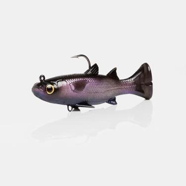 Imagem de Savage Gear – Mullet com cauda de pulso, Dark Mullet, Ready To Fish - 4" - 2/3 oz