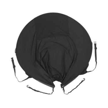 Imagem de Esquirla Capa de para carrinho de bebê, extensor de sombra para áreas externas, capa de chuva, proteção solar respirável para, carrinho de, Preto