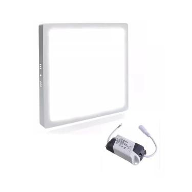Imagem de 2X Painel Plafon 15X15 12W Led Quadrado Sobrepor Bivolt