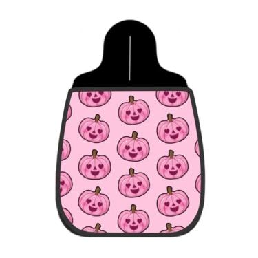 Imagem de Lixeira De Carro Organizador Lixinhocar Abóboras Rosas