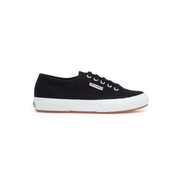 Imagem de Superga Tênis clássico unissex 2750 Cotu, preto/F branco/preto caviar, EU37/US M5W6.5