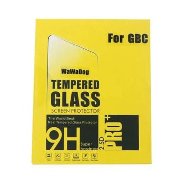 Imagem de Protetor De Tela De Vidro Temperado Anti-Risco Para Consoles GB GBA SP