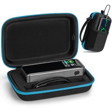 Imagem de Capa para Anker Prime Power Bank 27.650mAh 3 portas 250W, caixa portátil com porta de carregamento USB e bolso frontal para viagens e trabalho, estação carregador de bateria, suporte de armazenamento
