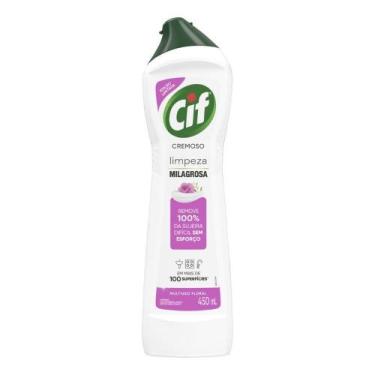 Imagem de Limpador Cif Cremoso Multiuso Floral Rosas e Jasmim 450ml, 400ml