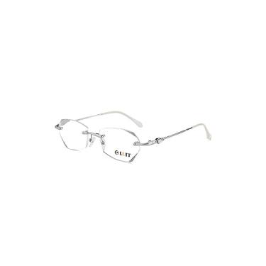 Imagem de LUFF Óculos De Leitura Sem Aro Para Mulheres E Homens, Leves Com Bloqueio Luz Azul, Antifadiga Ocular Computador + Estojo