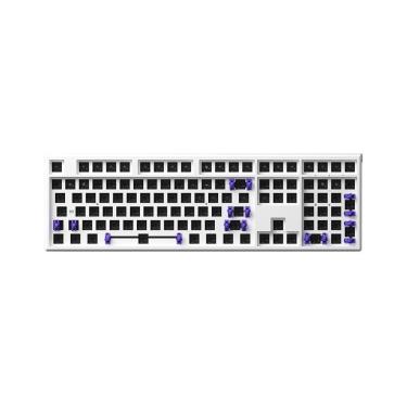 Imagem de Teclado Barebone Monsgeek Mg108w RGB Branco 108 Teclas USB-C
