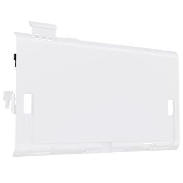 Imagem de eXtremeRate Placa traseira de substituição DIY para console portátil Nintendo Switch 2, capa personalizada para Switch 2 (sem suporte) - branca