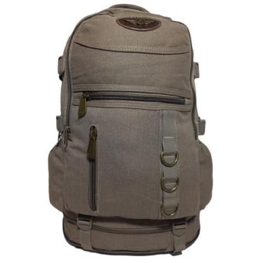 Imagem de Mochila Camping trilha Escola Viagem - KVN , Bege