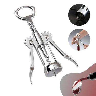 Imagem de Abridor Vinhos Saca Rolha Profissional - Qualidade Garantida
