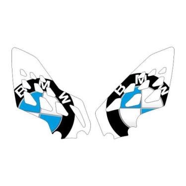 Imagem de Adesivo Protetor Tank Pad S1000RR 2010-2011 para Motocicletas - Cromo 