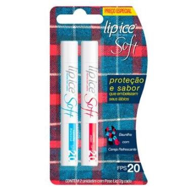 Imagem de Protetor Labial Lip Ice Cube Soft Fps20 - Baunilha + Cereja Refrescante-Unissex