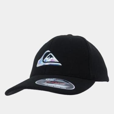 Imagem de Boné Aba Curva Quiksilver Hologram 3D Unissex-Unissex