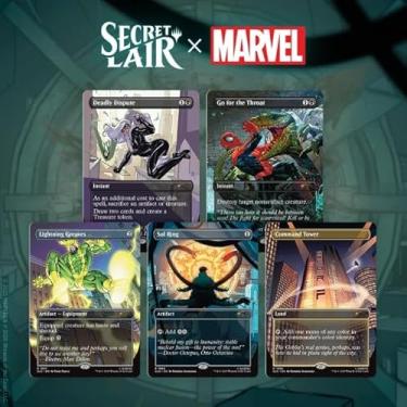 Imagem de Magic the Gathering Secret Lair x Marvel's Spider-Man: Villainous Plots (Foil)
