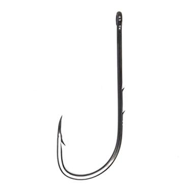 Imagem de Ganchos de haste longa para pesca 50 pçs/saco 1#-6/0# Aço de alto carbono afiado farpado compensado gancho de isca estreita acessórios de equipamento de pesca anzol (8)