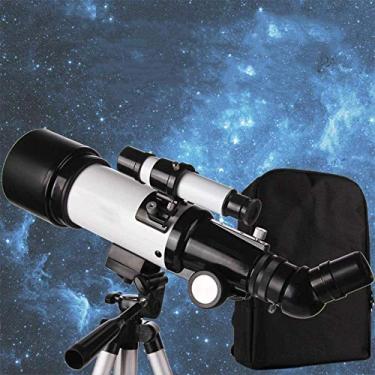 Imagem de Telescópio astronômico telescópio de alta lista de observação de estrelas, telescópio astronômico ao ar livre com tripé, mochila adequada para estudantes, crianças e adultos