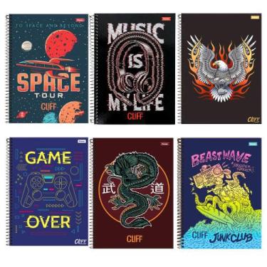 Imagem de Caderno Universitário 240 Folhas 15 Materias Cliff - Foroni