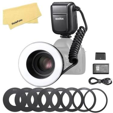 Imagem de Microanel LED Godox MF-R76 com bateria de íon de lítio de 2600mAh e an