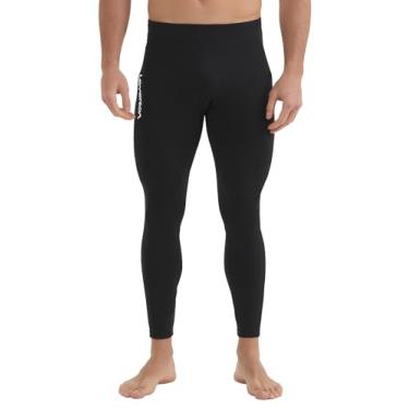 Imagem de Calça de neoprene com estampa de neoprene de 1,5 mm da Lemorecn, Preto, Medium