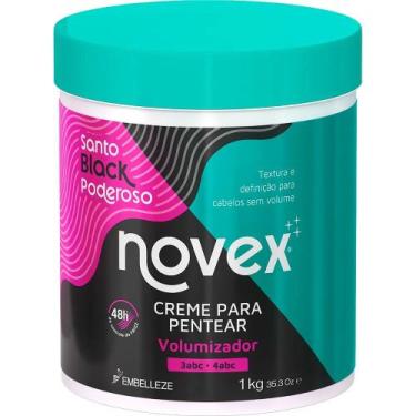 Imagem de Creme Para Pentear Novex Meus Cachos Santo Black Poderoso 1kg