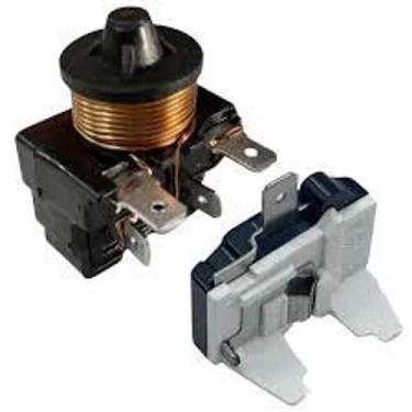 Imagem de Kit Rele e Protetor Térmico para Compressor 1/4 127v FF-8,5 Embraco Hu