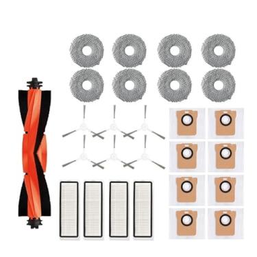 Imagem de Compatible With XMI Robot Vacuum X20 + / X20 Plus Dust Bag Mop Cloth Accessories Main Side Brush Hepa Filter Replacement Parts(Lavender)