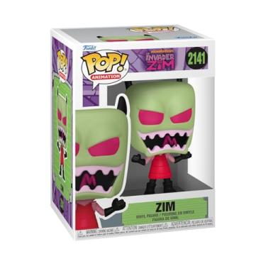 Imagem de Funko Pop Animação: Invader Zim - Zim - Boneco colecionável de vinil - Ideia de presente - Mercadoria oficial - Brinquedos para crianças e adultos - Fãs dos desenhos animados - Figura modelo para