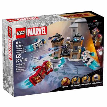 Imagem de Blocos de Montar - Homem de Ferro e Legião vs Hydra - 135 peças - LEGO Marvel