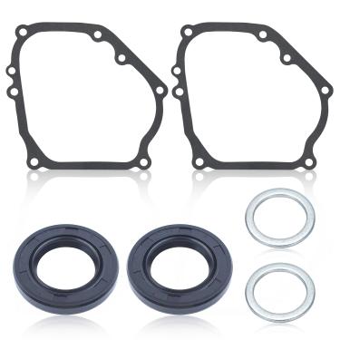 Imagem de HAISHINE Kit de vedação de óleo de junta de tampa lateral da caixa de manivela, peças de tampa da válvula do motor para Predator 212 Honda GX160 GX200 Go Karts Mini Bicicletas Coleman Baja 196cc 200cc