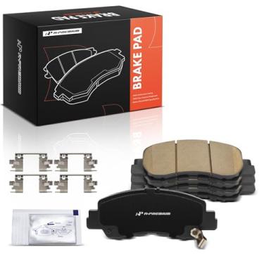 Imagem de A-Premium Conjunto de pastilhas de freio a disco de cerâmica frontal compatível com modelos Mitsubishi - Eclipse Cross 2018 2019 2020 2021 2022, 4 peças