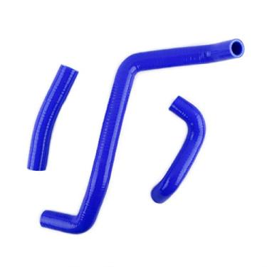 Imagem de XAJINGSU Kit de mangueira de refrigeração de silicone ATV compatível com Can-Am Bombardier DS650 2000-2007 3 peças, 11 cores (azul)