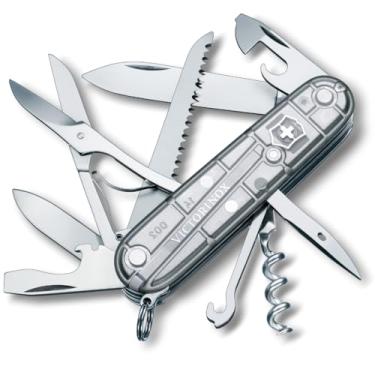 Imagem de Canivete Victorinox Huntsman, Prata Translúcido, 15 funções