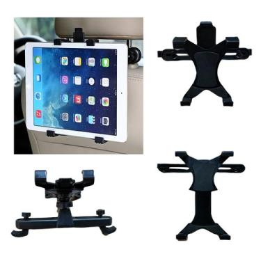 Imagem de Suporte de tablet universal para encosto de cabeça de carro, 12 cm a 2
